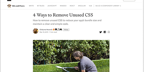 CSSファイルから未使用のスタイルを削除する4つの方法