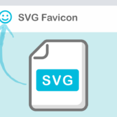 SVG形式のファビコンを設置しよう