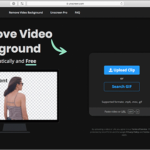 動画や映像、アニメーションGIFの背景を自動分析し、背景だけを削除できる無料オンラインツール -Unscreen
