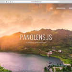 Webページやスマホアプリにパノラマ画像のコンテンツを簡単に実装できる軽量スクリプト -Panolens.js