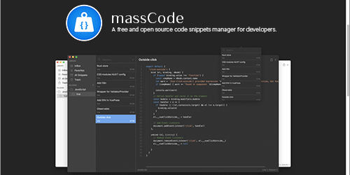 Web制作者におすすめ！VS Codeと同じエディタを使用した最強のコードスニペットマネージャーが登場 -massCode