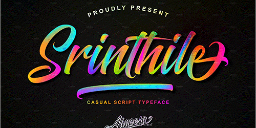 有料フォントが今週末まで無料！ロゴのデザインにぴったりな楽しいフォント -Painted Brush Fonts