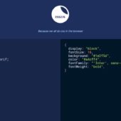 CSSをJavaScript用に変換するシンプルなコンバーター・「CSS2JS」