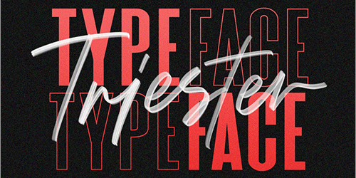 有料フォントが今週末まで無料！SVGフォントを使ってみたい人にぴったりなフォント -Triester SVG Brush Font