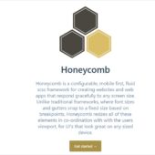 あらゆる画面サイズに対応できるよう設計されたモバイルファーストなscssフレームワーク・「Honeycomb」