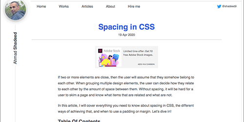 CSSにおけるスペースの与え方、paddingやmarginなどを使った実装テクニックを詳しく解説