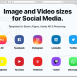 Facebook, Twitter, Instagram, TikTokなど、各ソーシャルメディアで推奨の画像・動画サイズのまとめ -SocialSizes