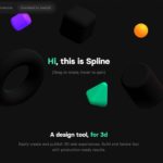 Web用の3Dモデルを作成する為のデザインツール・「Spline」