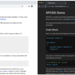 ダークモード対応のミニマルなHTMLページを作れるCSS「spcss」