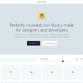 開発者やデザイナー向けに作られたシンプルで丸みのあるオープンソースのアイコンセット・「Akar Icons」