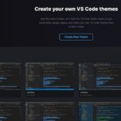 自分好みのVS Codeのテーマをブラウザでプレビューを見ながら作成できる・「Theme Studio」