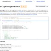 任意のWebサイトにコードエディタを実装できるスクリプト・「Copenhagen Editor」