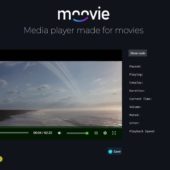 映画向けに作られたオープンソースのメディアプレーヤー・「Moovie.js」