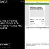 iOSアプリ向けのブラウザベースのワイヤーフレームツール・「Stage」