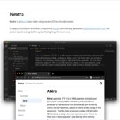 Next.jsベースのオープンソース静的サイトジェネレーター・「Nextra」