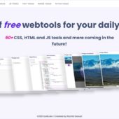 Web制作をサポートする実用的なツールを50以上公開している・「toolb.dev」