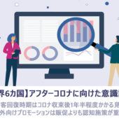 【世界6カ国】アフターコロナに向けた意識調査