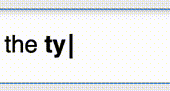 タイプライターテキストアニメーション実装「typewritten-text」