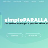 パララックス効果を簡単に付与できるスクリプト・「simpleParallax.js」