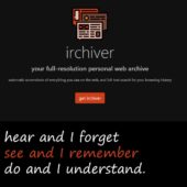 個人用として開発されているオープンソースのWebアーカイブアプリ・「irchiver」