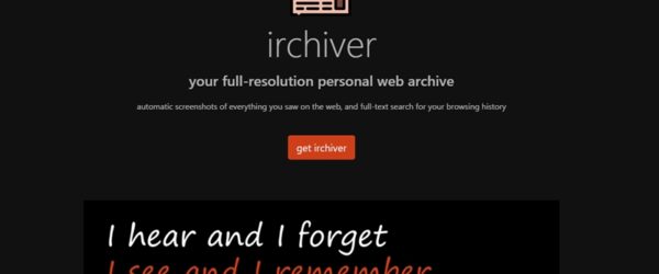 個人用として開発されているオープンソースのWebアーカイブアプリ・「irchiver」