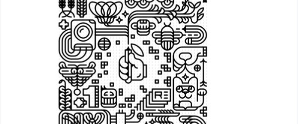 縦線、横線、四分円だけを使うオープンソースのミニマルなグラフィックエディター・「minimator」