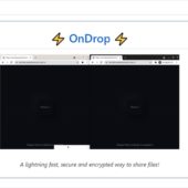デバイスを選ばず利用できるオープンソースのAirdrop代替・「OnDrop」