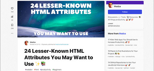 Webページやアプリの実装に、知っておくと便利なHTMLの属性のまとめ