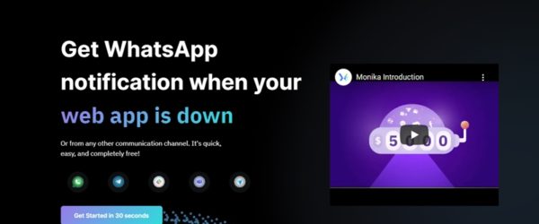 Webアプリ等がダウンしたり遅延した際に通知してくれるオープンソースの監視ツール・「Monika」