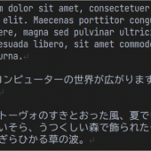 仕事早っ！！ オープンソースになったMORISAWA BIZ UDゴシックのプログラミング用合成フォント「UDEV Gothic」がリリース