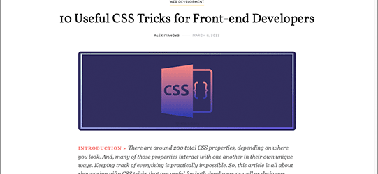 最近のWebサイトで見かける！ フロントエンドのデベロッパーにもデザイナーにも役立つCSSの実装テクニックのまとめ