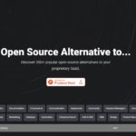 様々なSaaSの代替となるオープンソースのソフトウェアをコレクションしている・「Open Source Alternative to」