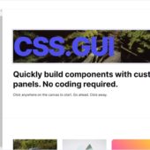 CSSのビジュアル開発環境として開発された、Web上の要素のスタイルを編集できるオープンソースのビジュアルツールキット・「CSS GUI」