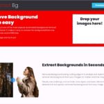 フルサイズでも縮小せずにダウンロードできる画像背景消去ツール・「Extract bg」