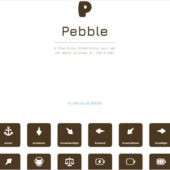 React向けのゆるめのタッチで描かれたオープンソースのアイコンセット・「Pebble」
