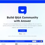 Q&Aコミュニティを構築するためのオープンソースプラットフォーム・「Answer」