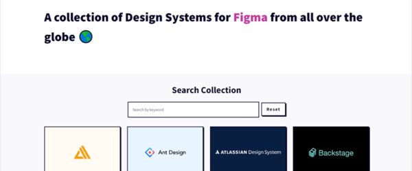 Figmaで公開されているデザインシステムをコレクションしている・「Design Systems For Figma」