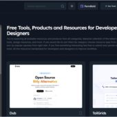 開発者やマーケター、デザイナー等に有益なツールやリソースを探せる・「Resource.fyi」