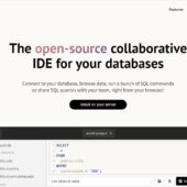ブラウザで動作するデータベースの為のオープンソースなコラボレーションIDE・「Slashbase」