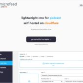 cloudflareでセルフホスト可能なオープンソースの軽量CMS・「microfeed」