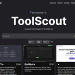 AIベースのいろいろなツールを探せるAI系アプリのコレクションサイト・「ToolScout」