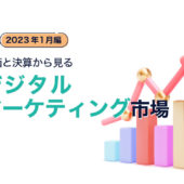 株価と決算から見る デジタルマーケティング市場【2023年2月編】