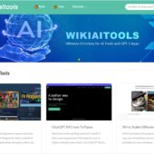 AIを使った様々な1万以上のツールから目的のAIツールを探せる・「WikiAITools」