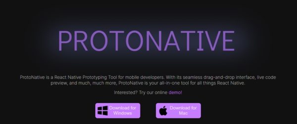 React Nativeのプロトタイプを作成するためのオープンソースのプロトタイピングツール・「ProtoNative」
