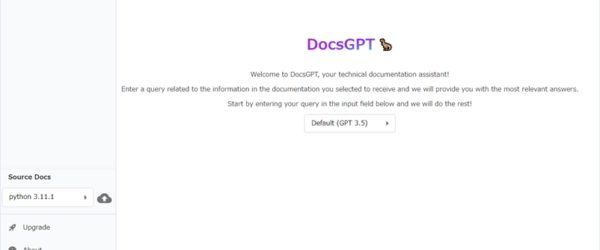 任意のドキュメントの検索とアシスタントが可能なオープンソースのAIチャット・「DocsGPT」