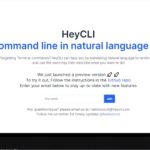 AIで自然言語を端末コマンドに変換できる・「HeyCLI」