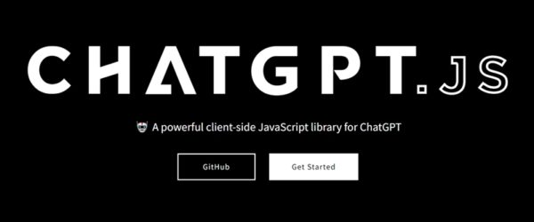 オープンソースのパワフルなChatGPT向けクライアントサイドJavaScriptライブラリ・「chatgpt.js」