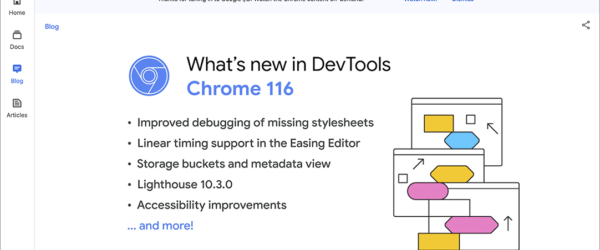 Chrome 116 デベロッパーツールの新機能が便利！ 正常に読み込まれなかったスタイルシートのデバッグが簡単に