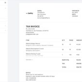 プレビューを見ながら編集できるオープンソースのシンプルな請求書作成アプリ・「Invoice Kitchen」