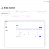 Prismaデータベースを簡単にGUIで管理・視覚化できるOSS・「Next Admin」